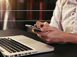 Searching Browsing Internet Data Information Networking Concept